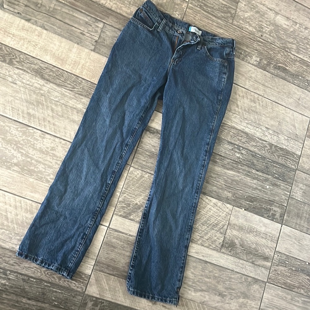 Wranglers Ladies Cowgirl Cut Jeans 7/8 x 32